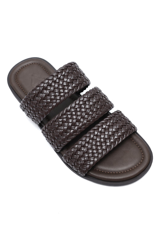 TEXTURE RICH MEN SLIDE-COFFEE