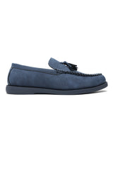 LUXE TASSEL COMFORT LOAFERS-NAVY