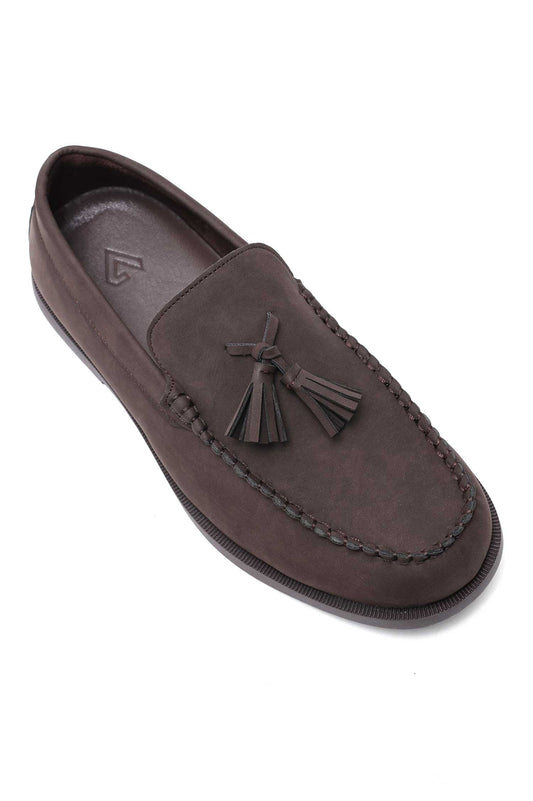 LUXE TASSEL COMFORT LOAFERS-COFFEE