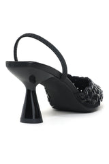 LILY LUXURY HEELS-BLACK