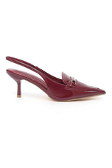 GLOSSLINE GLEAM HEEL-BORDEAUX