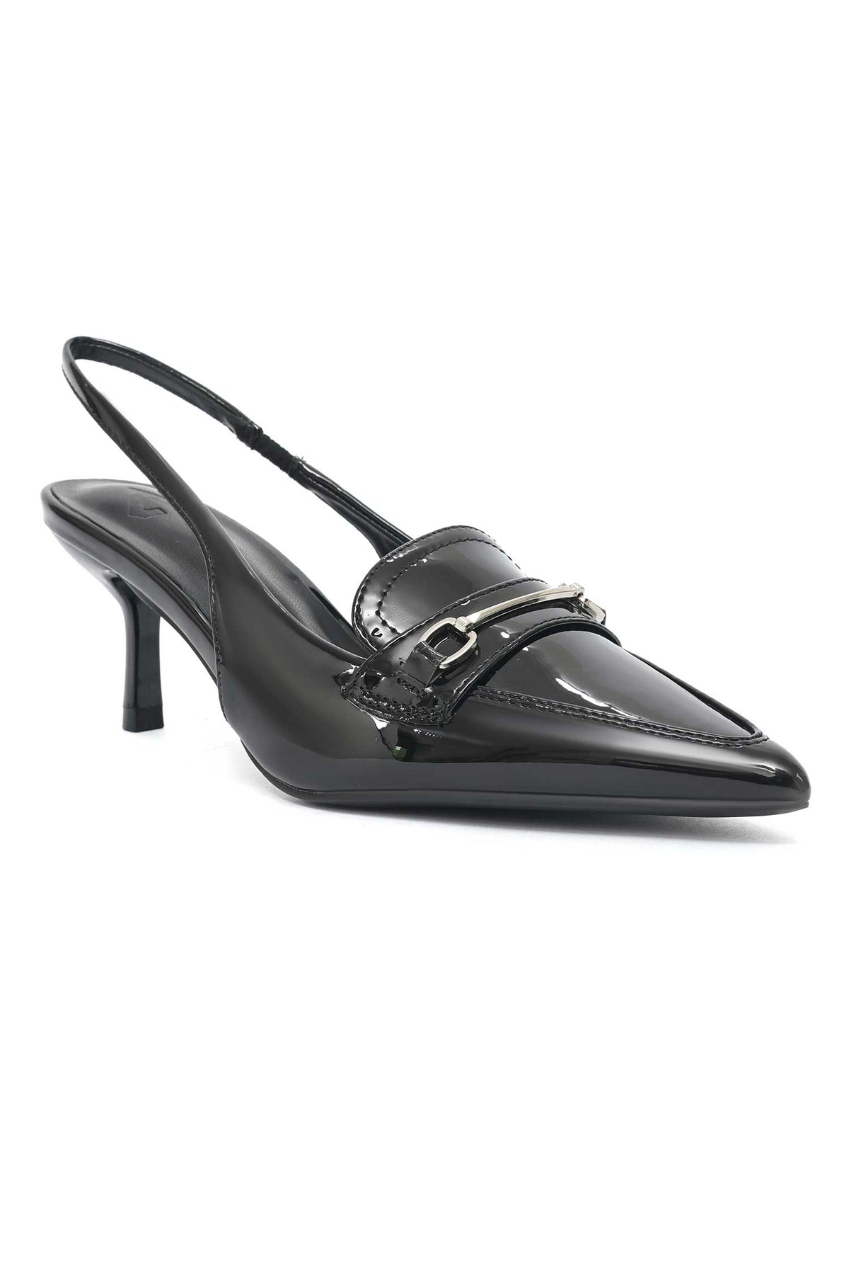 GLOSSLINE GLEAM HEEL-BLACK