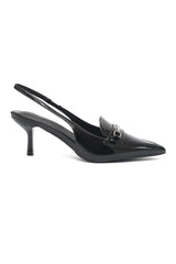 GLOSSLINE GLEAM HEEL-BLACK