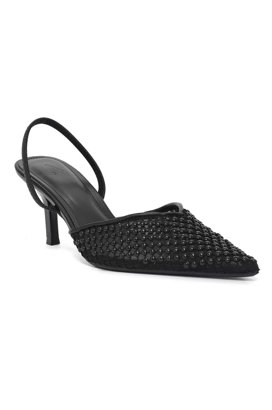MOON SHADOW SLINGBACK-BLACK