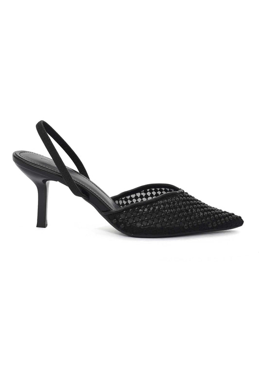 MOON SHADOW SLINGBACK-BLACK