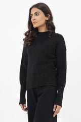 ALMAS SWEATER-BLACK