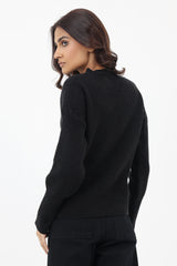 ALMAS SWEATER-BLACK