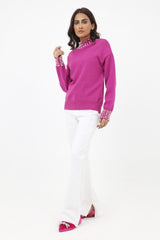 ALMAS SWEATER-Hot Pink