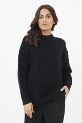 ALMAS SWEATER-BLACK