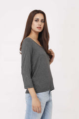 BASIC TSHIRT-DARK-GREY