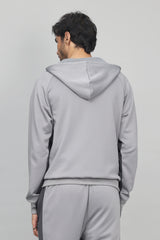 ACTIVEWEAR TRACKSUIT-LT-GREY/DK-GREY