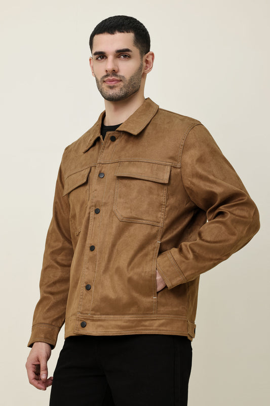 RUGGED FRONTIER JACKET-COFFEE