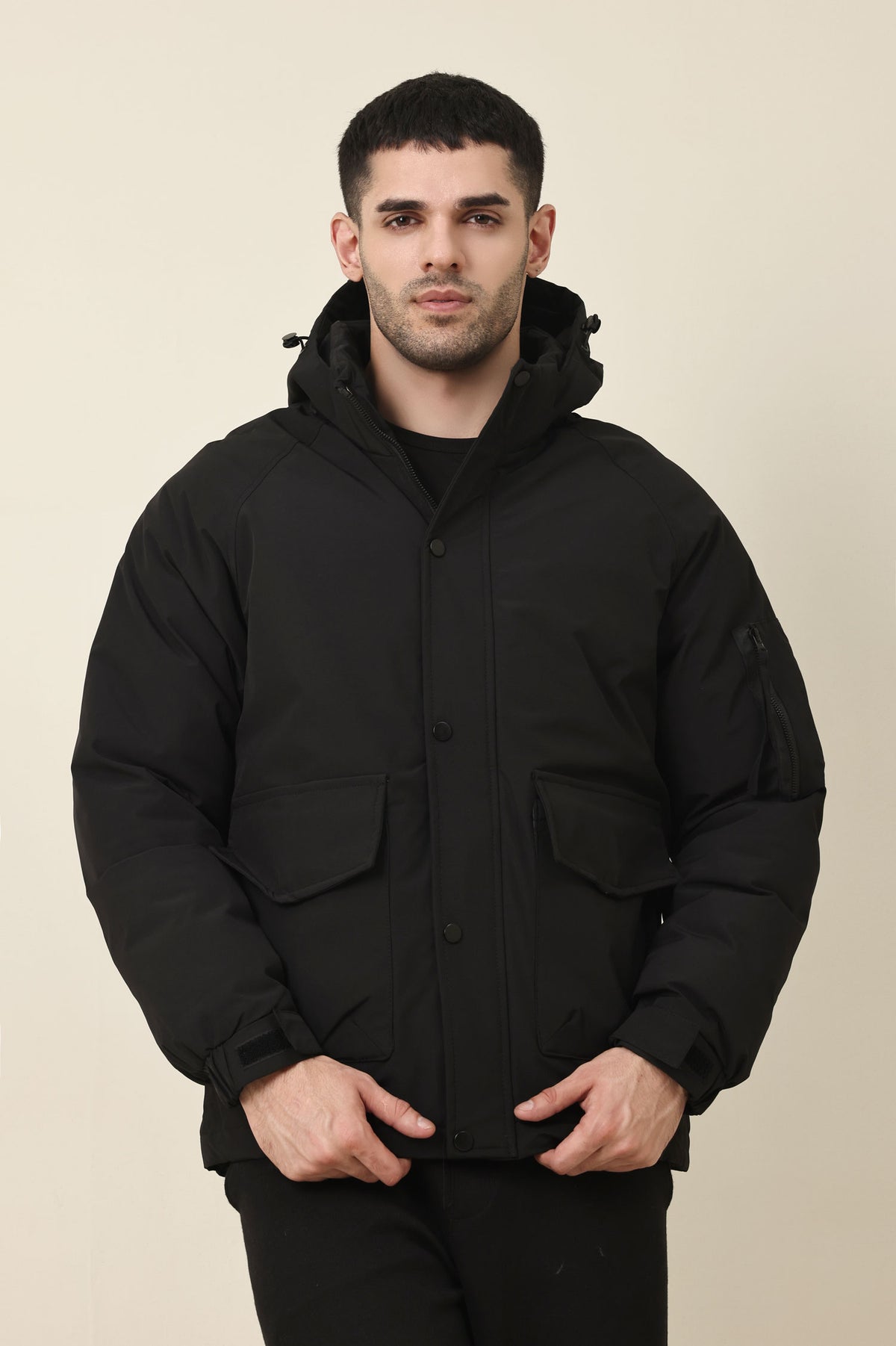 COMFORTCORE WINTER PUFFER-BLACK