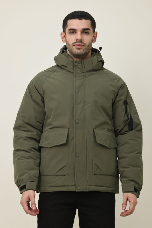 COMFORTCORE WINTER PUFFER-GREEN