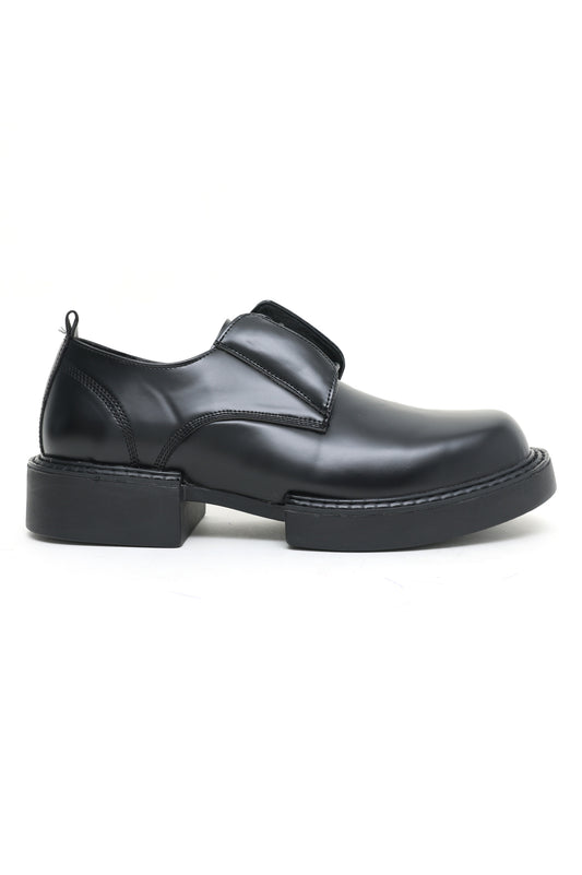 CHUNKY FORMAL SHOES-BLACK