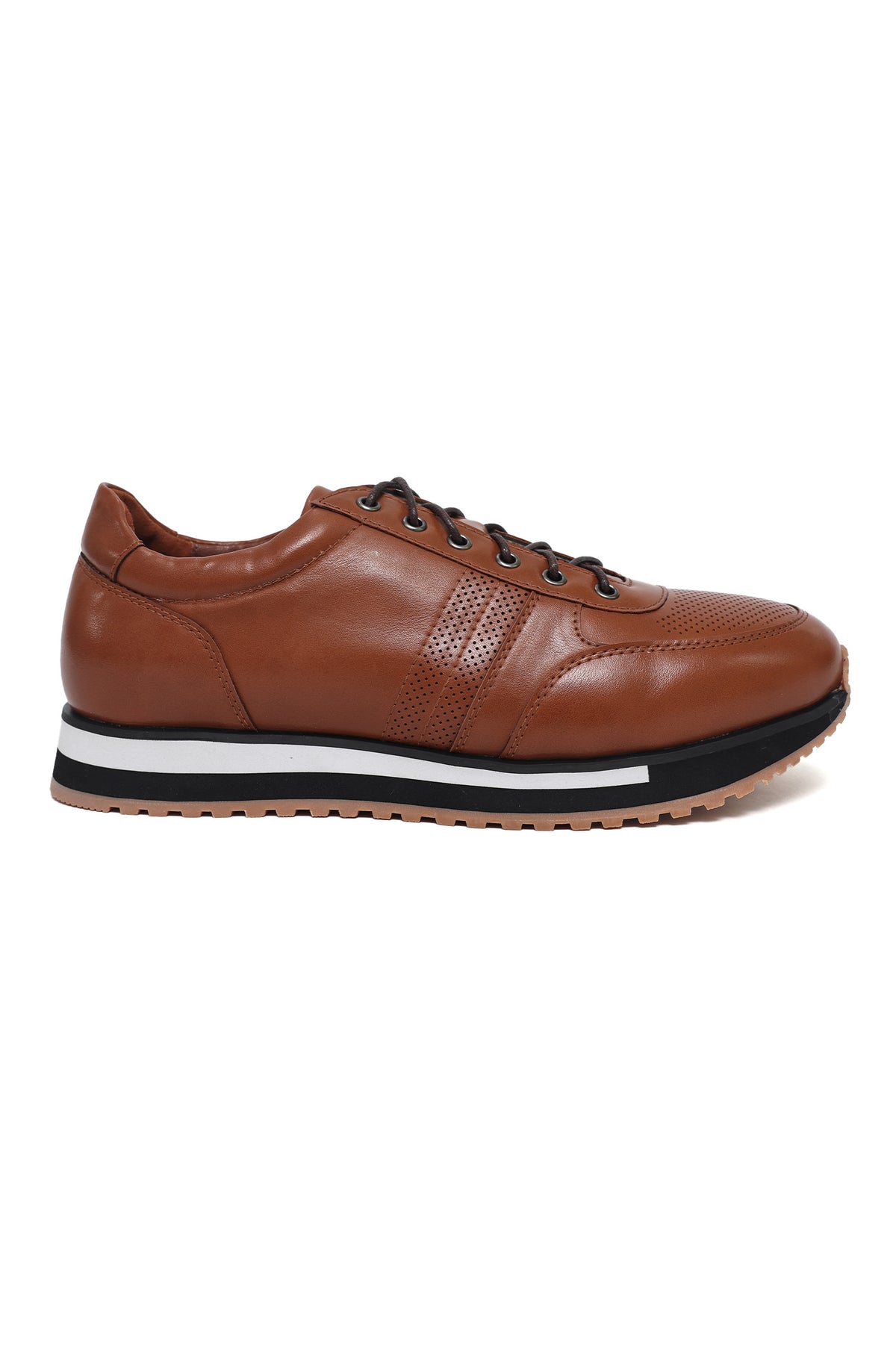 CASUAL COMFORT LACE-UP-BROWN