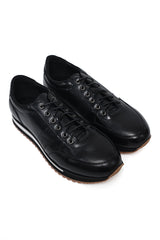 CASUAL COMFORT LACE-UP-BLACK