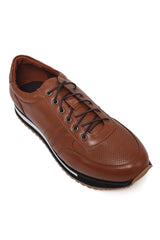 CASUAL COMFORT LACE-UP-BROWN