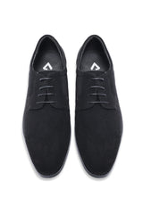 MODERN PLAIN DERBY-BLACK