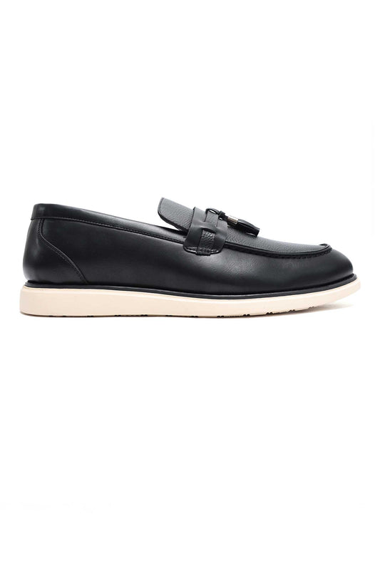 SUPERIOR TUSSEL LOAFER-BLACK