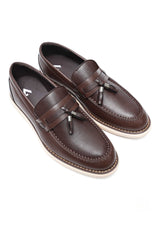 SUPERIOR TUSSEL LOAFER-COFFEE