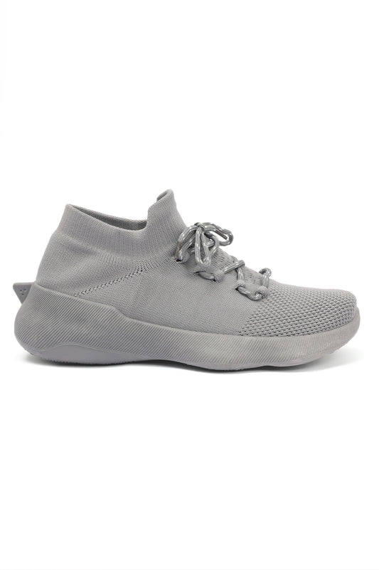 KNIT SNEAKERS-GREY