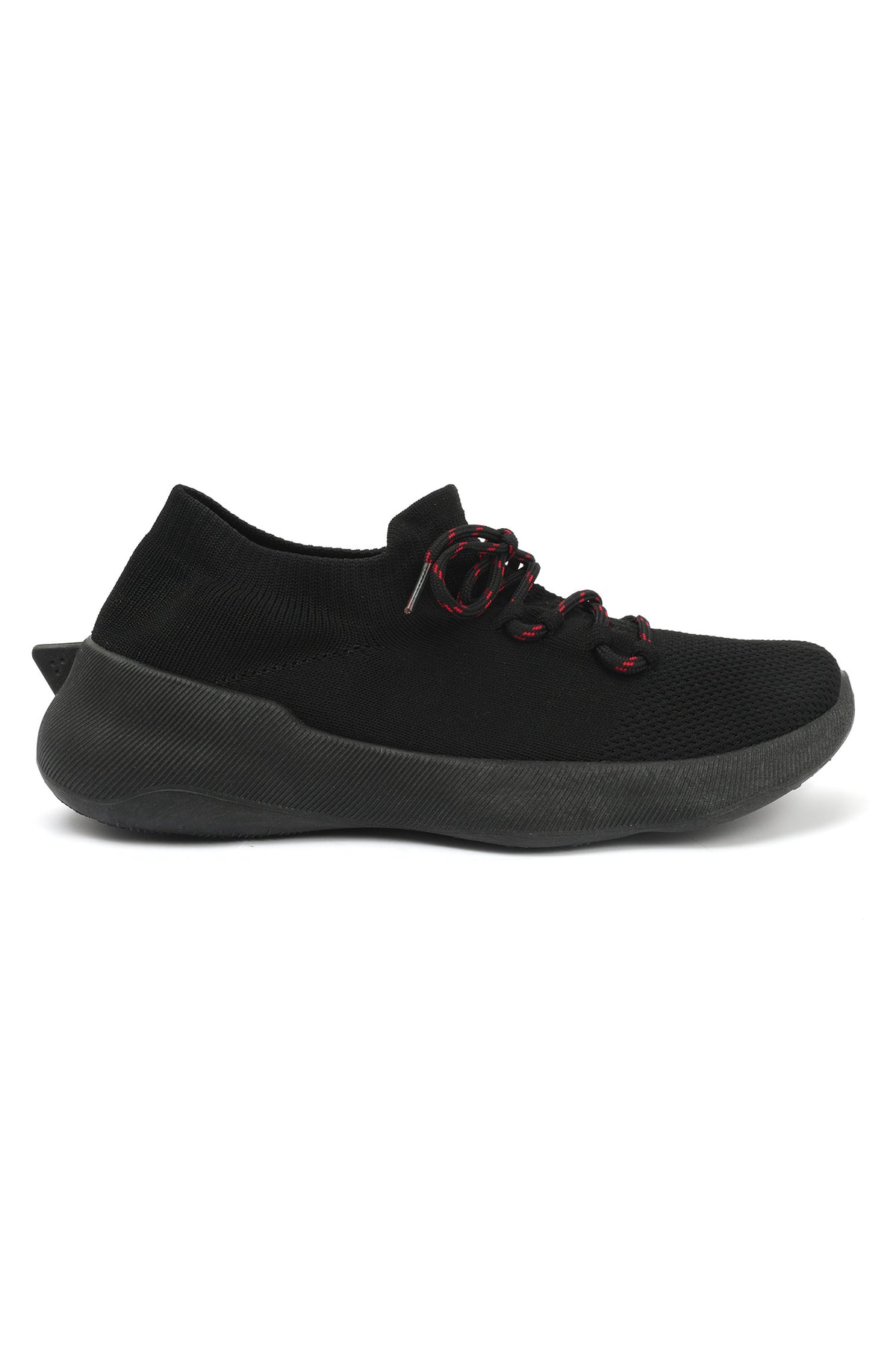 KNIT SNEAKERS-BLACK