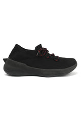 KNIT SNEAKERS-BLACK