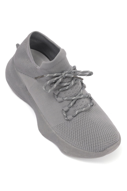 KNIT SNEAKERS-GREY