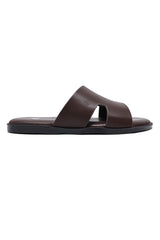 ULTRA CUTOUT COMFORT SLIDE-COFFEE