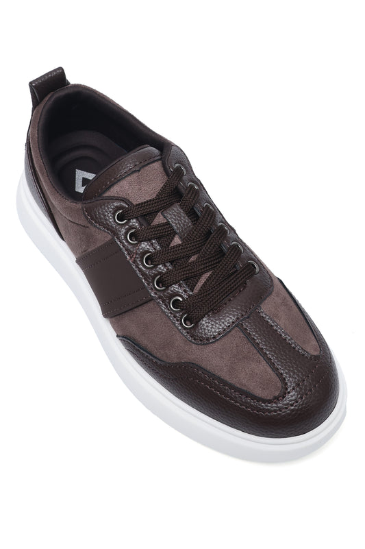 NOVA LACE SNEAKER-TAUPE