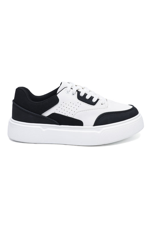 CROSSWAY COMFORT SNEAKER-WHT/BLK