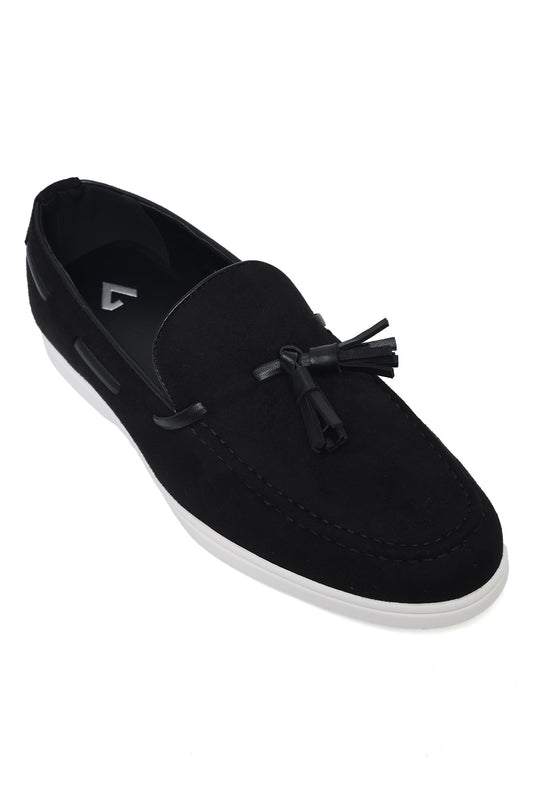 NEXTWAVE TASSEL LOAFER-BLACK