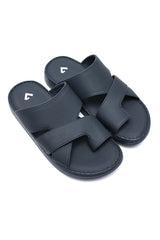 DUAL STRAP SANDALS-NAVY