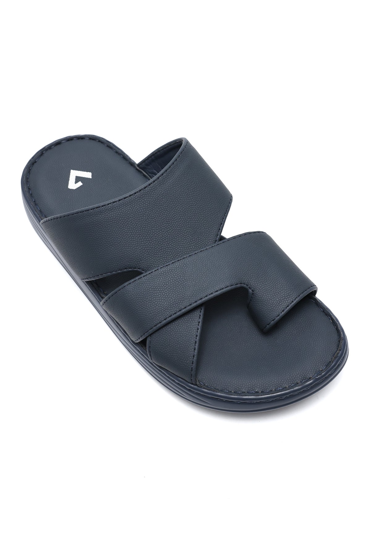DUAL STRAP SANDALS-NAVY