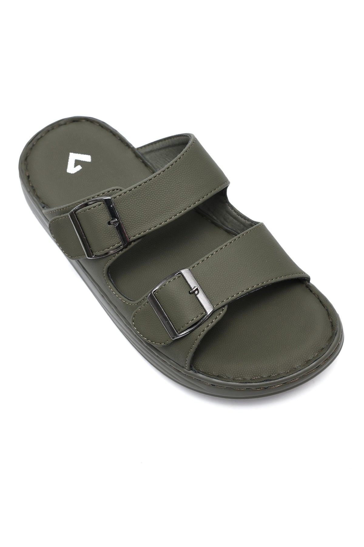 SMART STRAP LEISURE SANDALS-OLIVE