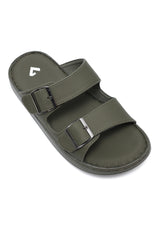 SMART STRAP LEISURE SANDALS-OLIVE