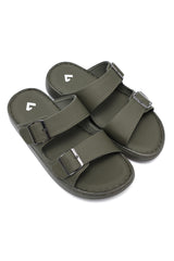 SMART STRAP LEISURE SANDALS-OLIVE