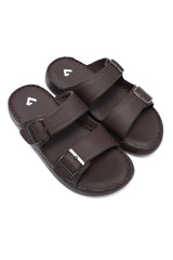 SMART STRAP LEISURE SANDALS-COFFEE