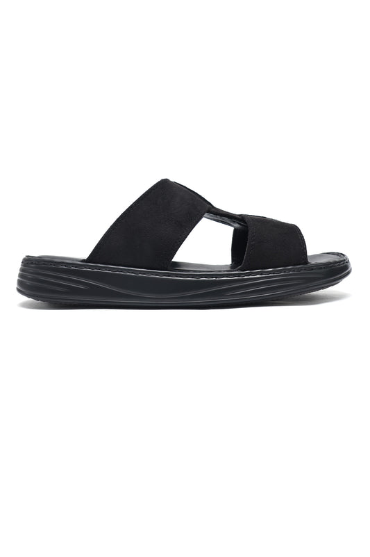 PRESTIGE SOFTLINK SANDALS-BLACK