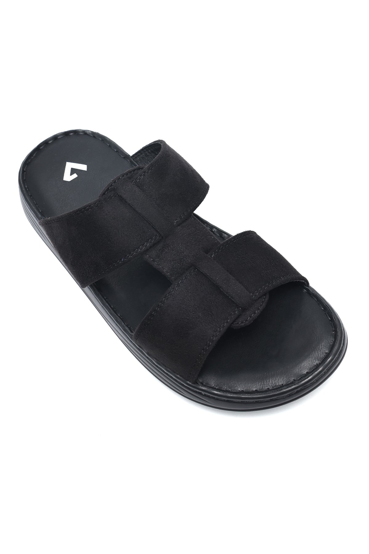 PRESTIGE SOFTLINK SANDALS-BLACK