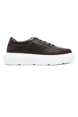 ELITE PACE SNEAKERS-COFFEE