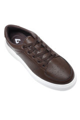 ELITE PACE SNEAKERS-COFFEE