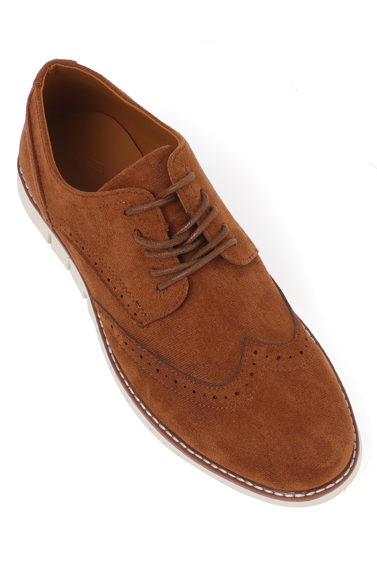 CASUAL LACE-UPS-BROWN