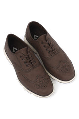 CASUAL LACE-UPS-COFFEE