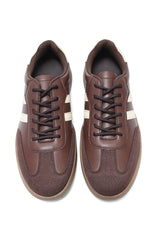 RIDGECRAFT CLASSIC SNEAKER-COFFEE/BEIGE