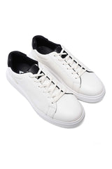 STREET LACE SNEAKERS-WHITE