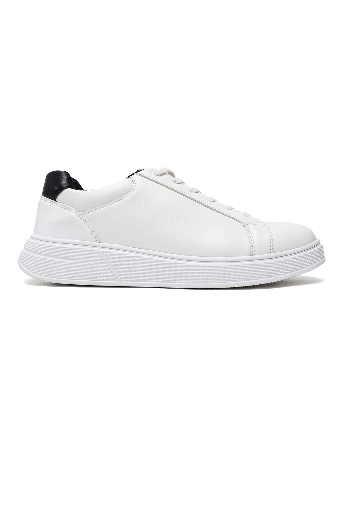 STREET LACE SNEAKERS-WHITE