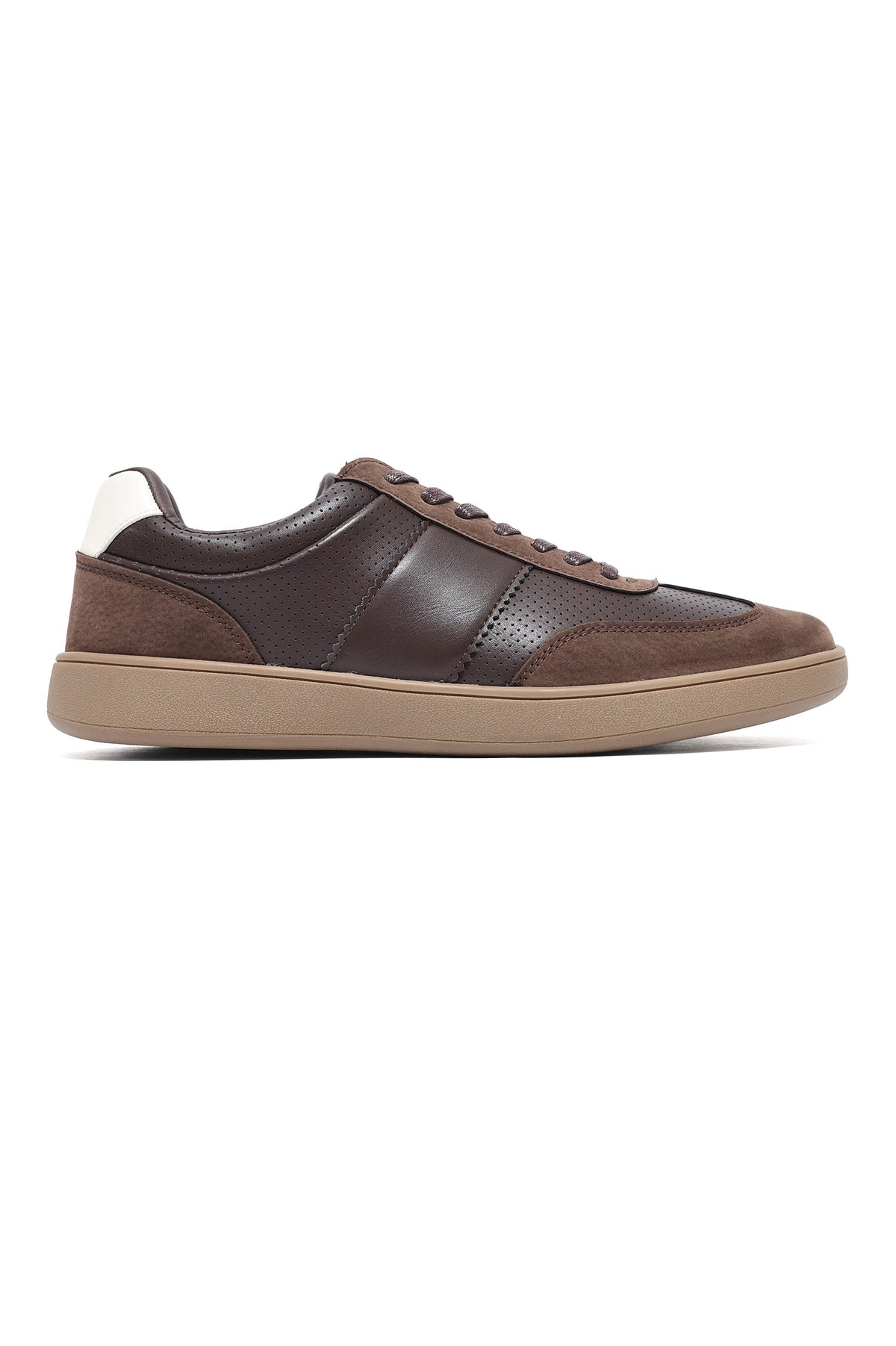 PERFORA COURT SNEAKER-COFFEE