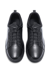 QUICKLOCK COURT SNEAKER-ALL-BLACK